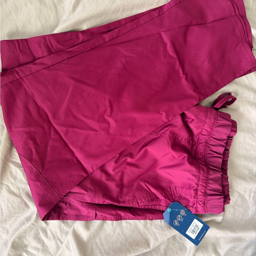 Cherokee Women's Fuchsia scrub pants